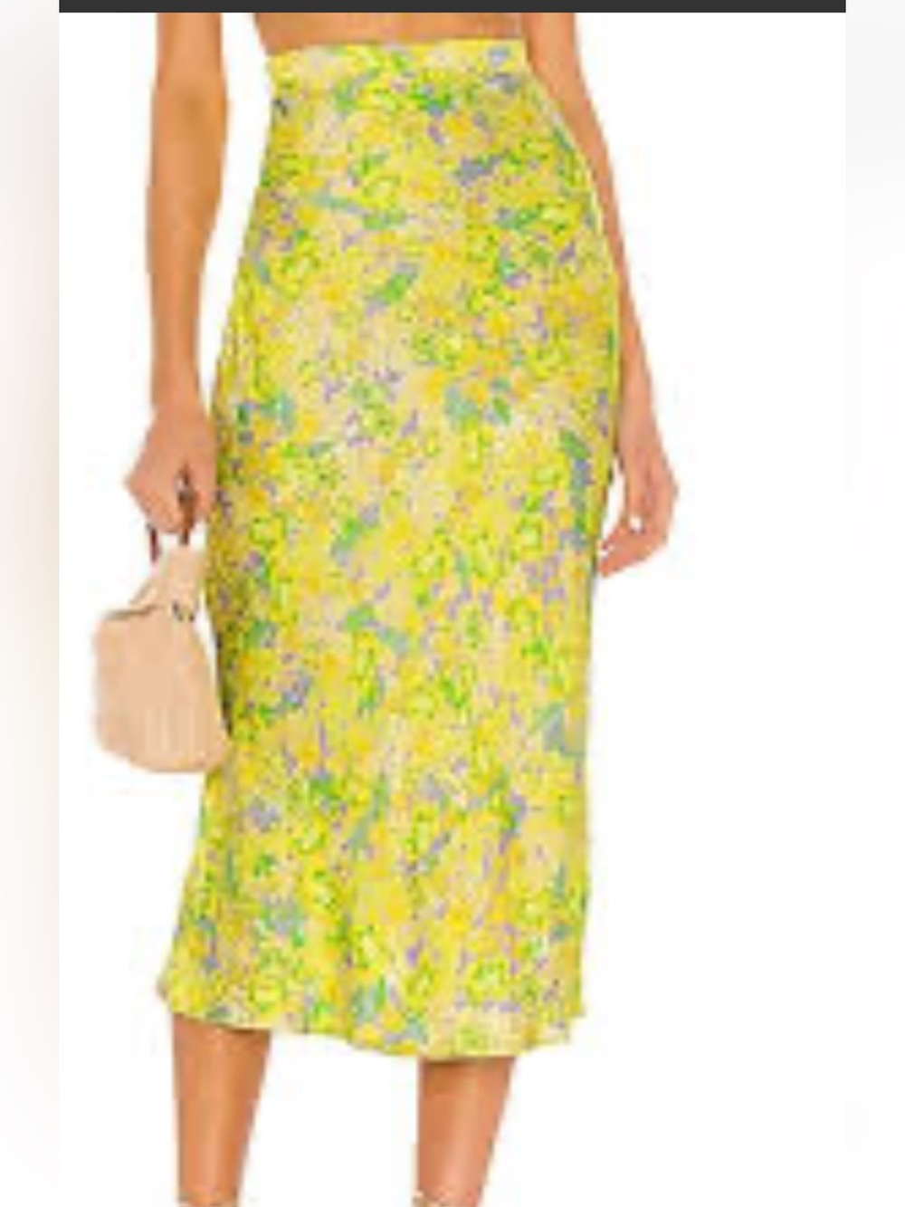 For Love & Lemons Bright Yellow Floral Kids Shorts with Green & Purple Accents